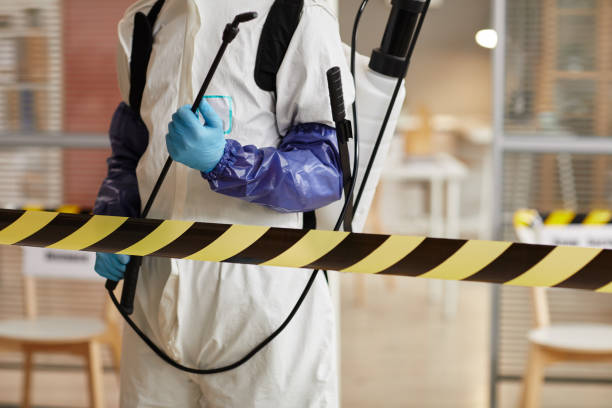 Professional Blood Cleanup technician working in Oregonia, OH